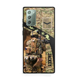 Personalized British Veterans/Soldier Camo Phone Case Printed 22OCT-HQ05