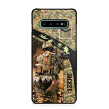 Personalized British Veterans/Soldier Camo Phone Case Printed 22OCT-HQ05