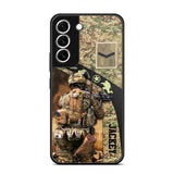 Personalized British Veterans/Soldier Camo Phone Case Printed 22OCT-HQ05