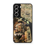 Personalized British Veterans/Soldier Camo Phone Case Printed 22OCT-HQ05