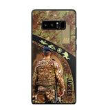 Personalized Italian Veterans/Soldier Camo Phone Case Printed 22OCT-HQ05