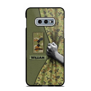 Personalized Australian Veterans/Soldier Camo Phone Case Printed 22OCT-HY06