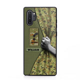 Personalized Australian Veterans/Soldier Camo Phone Case Printed 22OCT-HY06