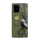 Personalized Canadian Veterans/Soldier Camo Phone Case Printed 22OCT-HY06