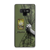 Personalized Canadian Veterans/Soldier Camo Phone Case Printed 22OCT-HY06