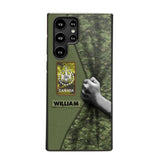 Personalized Canadian Veterans/Soldier Camo Phone Case Printed 22OCT-HY06