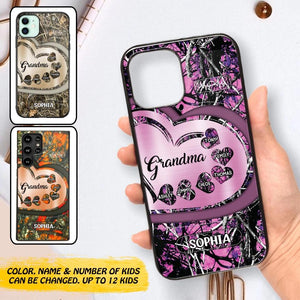 Personalized Grandma Kid Phone Case Printed 22OCT-HY06