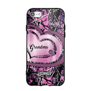 Personalized Grandma Kid Phone Case Printed 22OCT-HY06