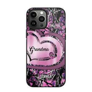 Personalized Grandma Kid Phone Case Printed 22OCT-HY06