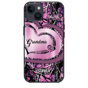 Personalized Grandma Kid Phone Case Printed 22OCT-HY06