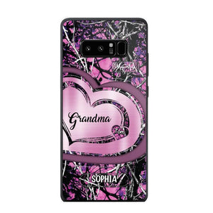 Personalized Grandma Kid Phone Case Printed 22OCT-HY06