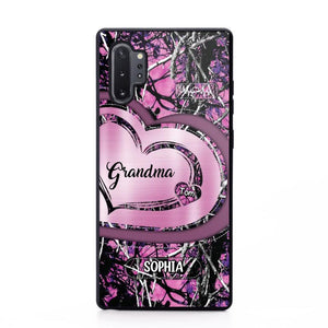 Personalized Grandma Kid Phone Case Printed 22OCT-HY06