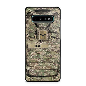 Personalized British Veterans/Soldier Camo Phone Case Printed 22OCT-DT07