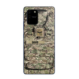 Personalized British Veterans/Soldier Camo Phone Case Printed 22OCT-DT07