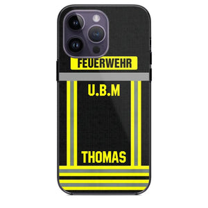 Personalized German Firefighter Phone Case Printed 22OCT-DT10