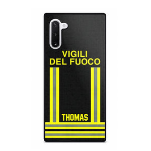 Personalized Italian Firefighter Phone Case Printed 22OCT-DT10