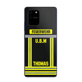 Personalized German Firefighter Phone Case Printed 22OCT-DT10