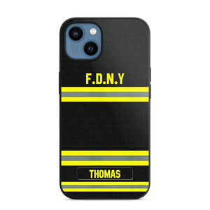 Personalized US Firefighter Phone Case Printed 22OCT-DT10