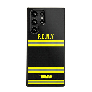 Personalized US Firefighter Phone Case Printed 22OCT-DT10