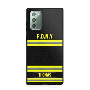 Personalized US Firefighter Phone Case Printed 22OCT-DT10