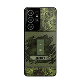 Personalized Danish Veterans/Soldier Phone Case Printed 22OCT-HY11