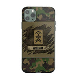 Personalized Swiss Veterans/Soldier Phone Case Printed 22OCT-HY11