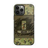 Personalized Australian Veterans/Soldier Phone Case Printed 22OCT-HY11