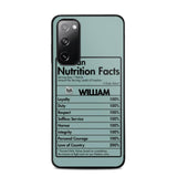 Personalized US Veteran Nutrition Facts Phonecase 3D Printed QTDT1210