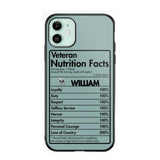 Personalized US Veteran Nutrition Facts Phonecase 3D Printed QTDT1210