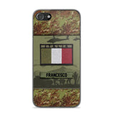 Personalized Italian Veterans/Soldier Camo Phone Case Printed 22OCT-HQ14