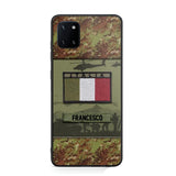 Personalized Italian Veterans/Soldier Camo Phone Case Printed 22OCT-HQ14