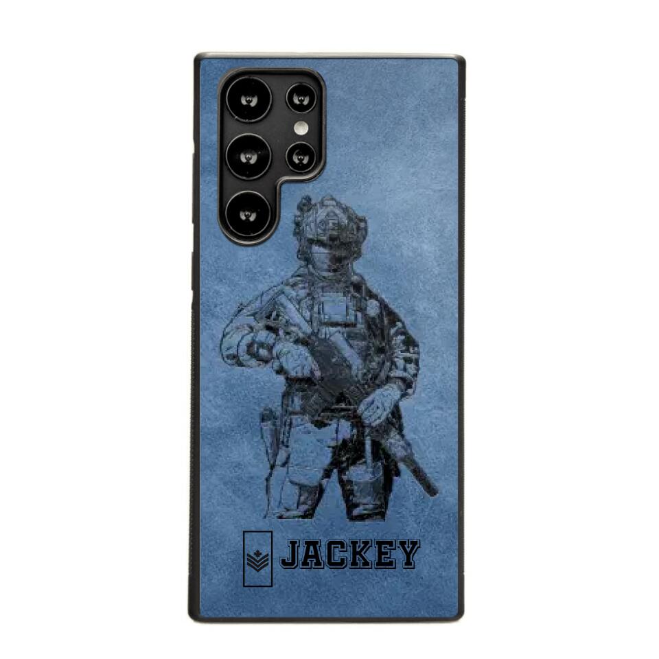 Personalized Canadian Veteran/Soldier Phonecase 3D Printed 22OCT-HQ14