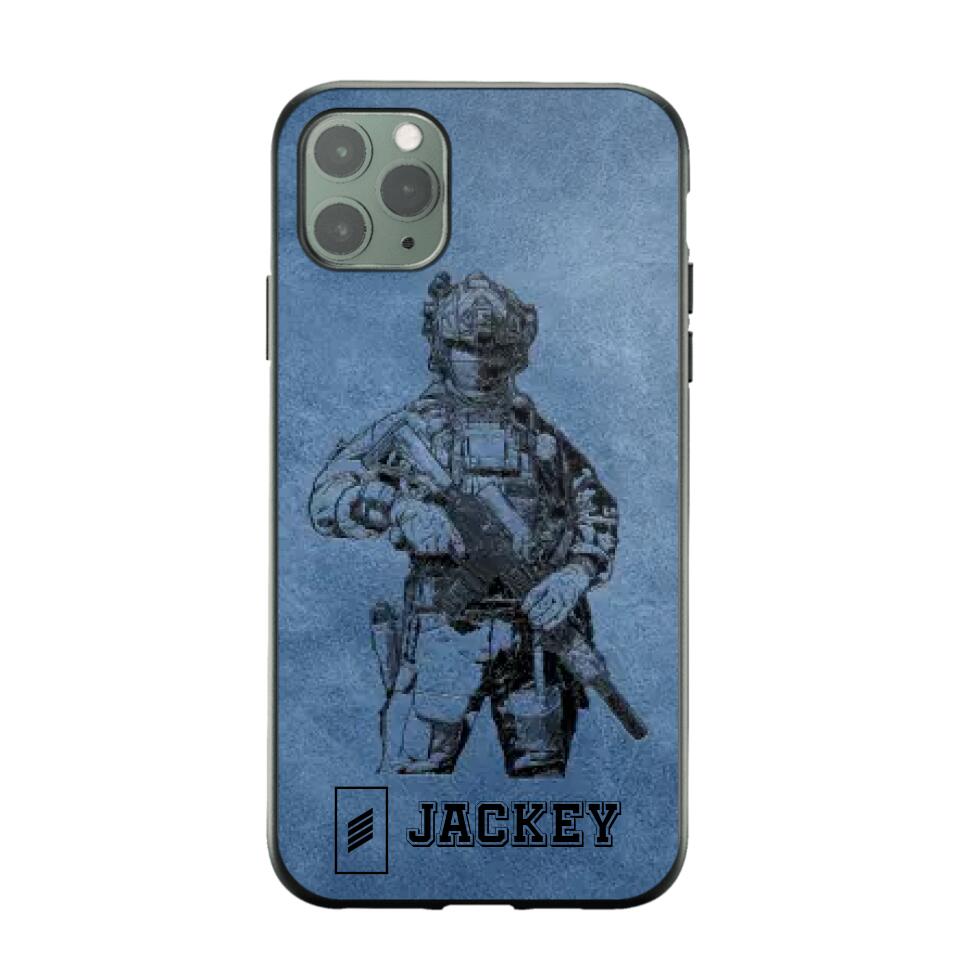 Personalized German Veteran/Soldier Phonecase 3D Printed 22OCT-HQ14