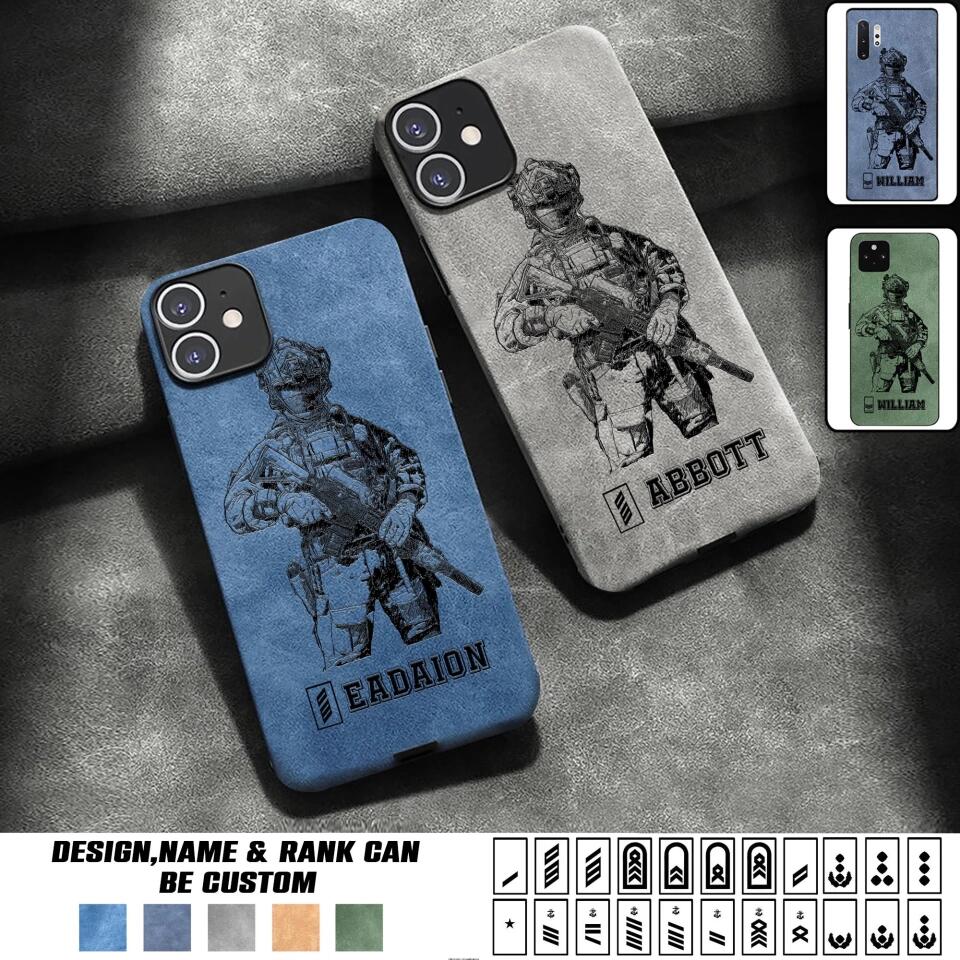 Personalized German Veteran/Soldier Phonecase 3D Printed 22OCT-HQ14