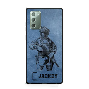 Personalized Australian Veteran/Soldier Phonecase 3D Printed 22OCT-HQ14