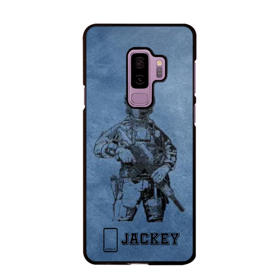 Personalized Australian Veteran/Soldier Phonecase 3D Printed 22OCT-HQ14