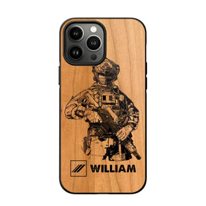 Personalized French Veteran/Soldier Phonecase 3D Printed 22OCT-HY14