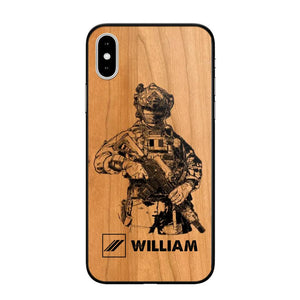 Personalized French Veteran/Soldier Phonecase 3D Printed 22OCT-HY14