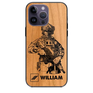 Personalized French Veteran/Soldier Phonecase 3D Printed 22OCT-HY14