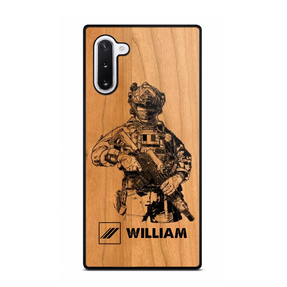 Personalized French Veteran/Soldier Phonecase 3D Printed 22OCT-HY14