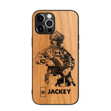 Personalized Canadian Veteran/Soldier Phonecase 3D Printed 22OCT-HY14