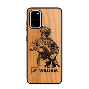 Personalized French Veteran/Soldier Phonecase 3D Printed 22OCT-HY14