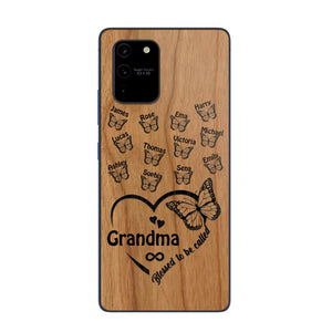 Personalized Blessed To Be Called Grandma Kid Name Butterfly Phonecase 3D Printed 22OCT-HQ15