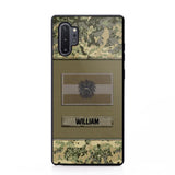 Personalized Austrian Veterans/Soldier Camo Flag Phone Case Printed 22OCT-HY15