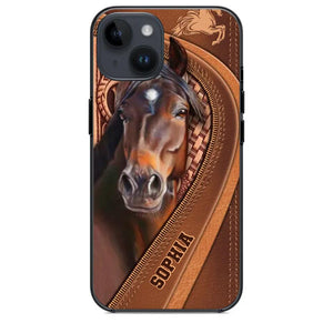 Personalized Horse Lover Phone Case Printed 22OCT-HQ19