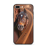 Personalized Horse Lover Phone Case Printed 22OCT-HQ19