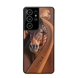 Personalized Horse Lover Phone Case Printed 22OCT-HQ19