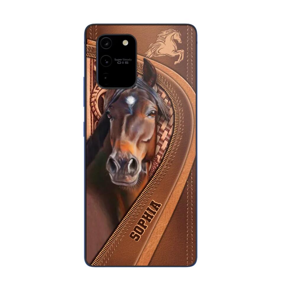 Personalized Horse Lover Phone Case Printed 22OCT-HQ19