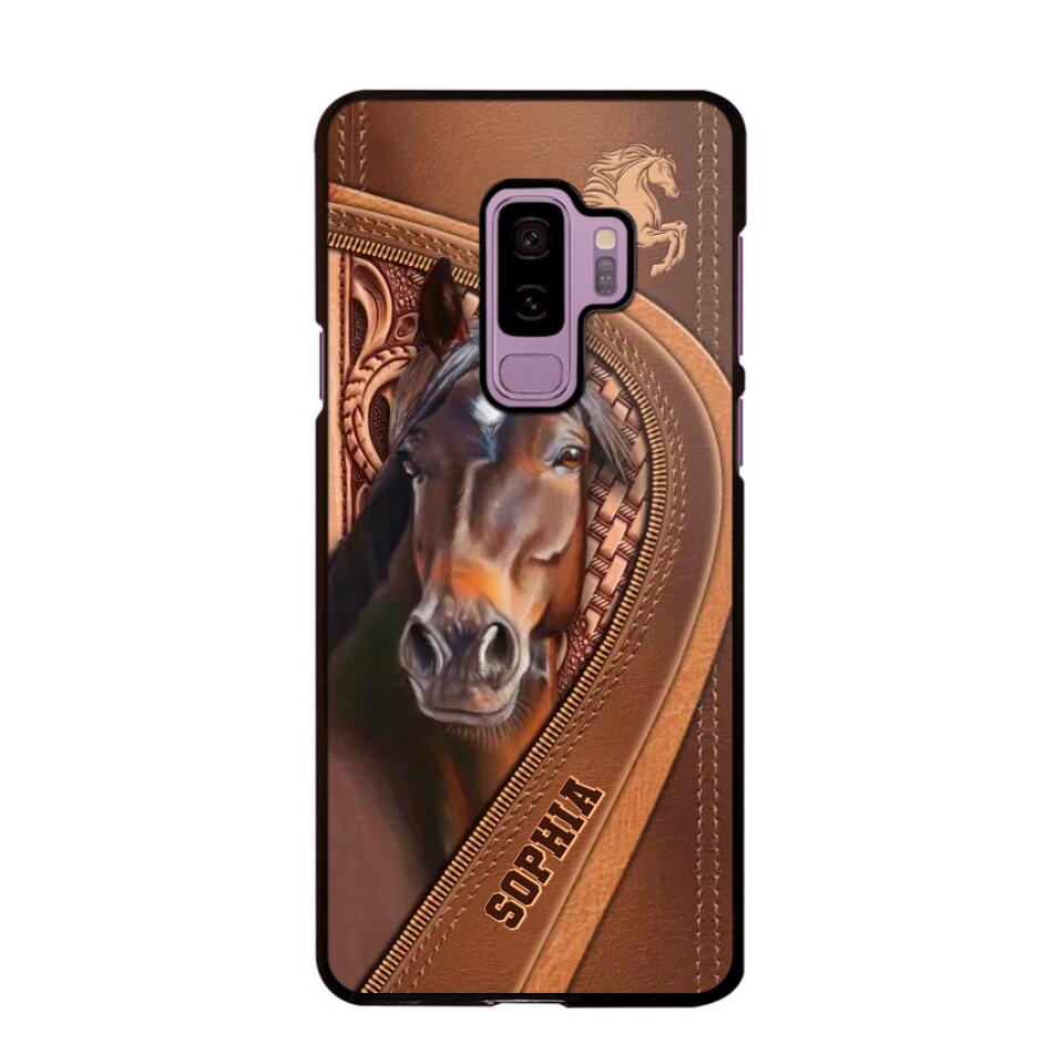 Personalized Horse Lover Phone Case Printed 22OCT-HQ19