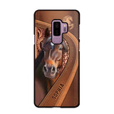 Personalized Horse Lover Phone Case Printed 22OCT-HQ19